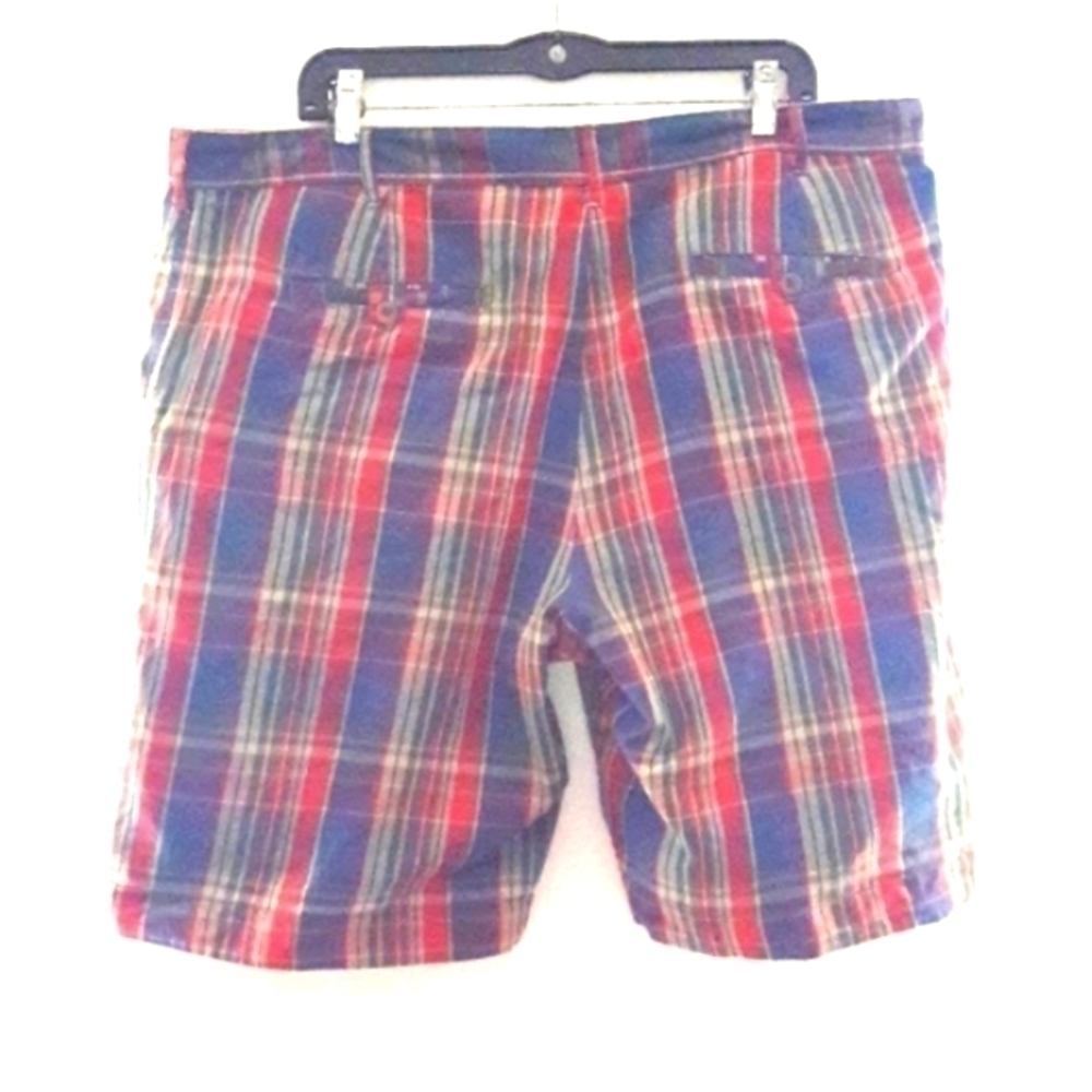 Bob Timberlake Reversible Khaki / Plaid Shorts, 40 - Picture 6 of 8